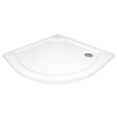 Cadita dus semirotunda Gelco Viva 90x90x4 marmura compozit