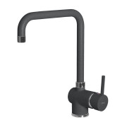 Baterie chiuveta bucatarie Elleci Senna granit negru