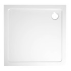 Cadita dus patrata 90 x 90 h 3 cm marmura compozit Tecmi Square