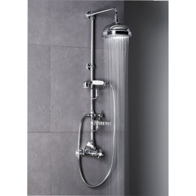 Set dus Sassari Retro cu baterie cu termostat inclusa