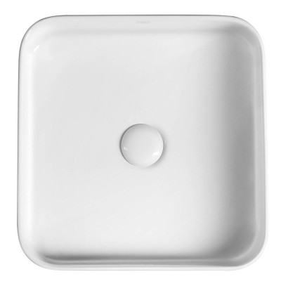 Lavoar patrat pe blat Sapho Blade 40x40