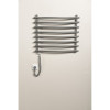 Radiator portprosop electric Aqualine 57x46 cm 72W gri metalizat