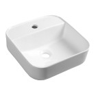 Lavoar baie patrat pe blat cu orificiu baterie Sapho Molveno 39x39