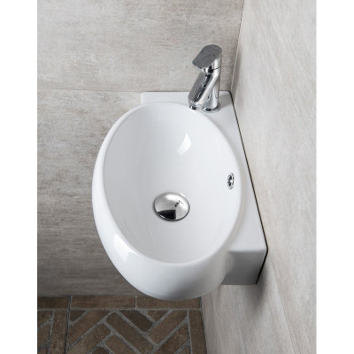 Lavoar de colt semirotund Ribera 43x28.5 Lavoar de colt semirotund Ribera 43x28.5