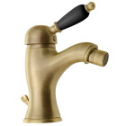 Baterie bideu Kirke Retro bronz maneta neagra