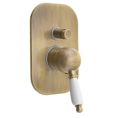 Baterie dus incastrata Kirke Retro Bronze