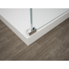 Cabina dus Walk-In sticla transparenta 8 mm profile cromate Polysan Esca