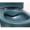 Vas WC suspendat culoare verde petrol Isvea Infinity