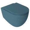 Vas WC suspendat culoare verde petrol Isvea Infinity