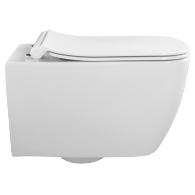 Vas WC suspendat dreptunghiular Isvea VEA Rimless 34.5 x 52 cm