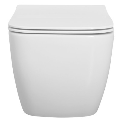 Vas WC suspendat dreptunghiular Isvea VEA Rimless 34.5 x 52 cm