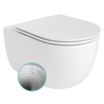 WC suspendat Vortex Rimless 36 x 52 cm Bruckner