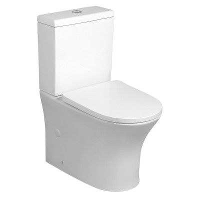 Vas WC cu rezervor monobloc Bruckner Leon Rimless 61.5 cm