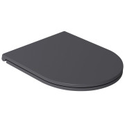 Capac WC antracit Isvea Infinity Soft Close Capac WC antracit Isvea Infinity Soft Close