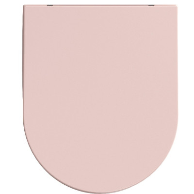 Capac WC roz salmon 43 x 36.5 Isvea Infinity Soft Close