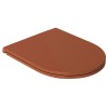 Capac toaleta WC caramiziu terracotta Isvea Infinity