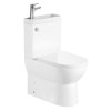 Vas WC cu lavoar incorporat 2 in 1 Aqualine Jalta Hygie