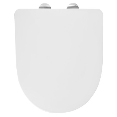 Capac WC semirotund 36.5 x 43-47 cm soft-close Aqualine Jalta