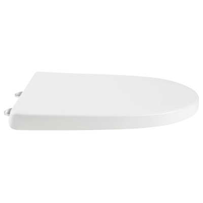 Capac WC semirotund 36.5 x 43-47 cm soft-close Aqualine Jalta