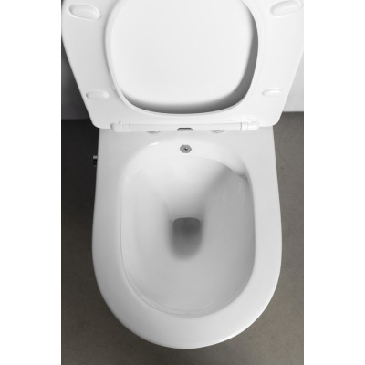 Vas toaleta WC cu rezervor si bideu incorporat 2 in 1 Sapho Paco