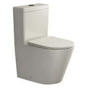 Vas WC monobloc cu rezervor ivoriu Sapho Paco