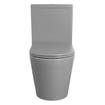 Vas WC cu rezervor monobloc culoare gri Sapho Paco