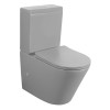 Vas WC cu rezervor monobloc culoare gri Sapho Paco
