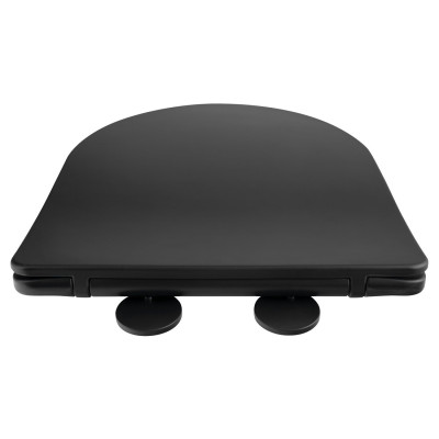 Capac WC negru 46 x 36.5 cm Sapho Paco Soft Close Capac WC negru 46 x 36.5 cm Sapho Paco Soft Close