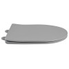 Capac WC culoare gri slim Soft Close 43 x 36 cm Sapho Paco Capac WC culoare gri slim Soft Close 43 x 36 cm Sapho Paco