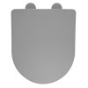 Capac WC culoare gri slim Soft Close 43 x 36 cm Sapho Paco Capac WC culoare gri slim Soft Close 43 x 36 cm Sapho Paco
