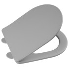 Capac WC culoare gri slim Soft Close 43 x 36 cm Sapho Paco