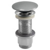 Ventil lavoar baie click clack dop ciment gri Sapho