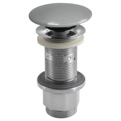 Ventil lavoar baie click clack dop ciment gri Sapho