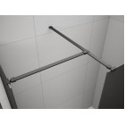 Set profile orizontale negre fixare cabina dus Polysan T