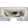 Armatura rezervor WC cu mecanism maneta frontala si robinet flotor Armatura rezervor WC cu mecanism maneta frontala si robinet flotor