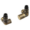 Robineti tur retur calorifer finisaj bronz Sapho Retro