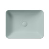 Lavoar dreptunghiular albastru pe blat 50 x 38 Nubes DualGlaze Lavoar dreptunghiular albastru pe blat 50 x 38 Nubes DualGlaze