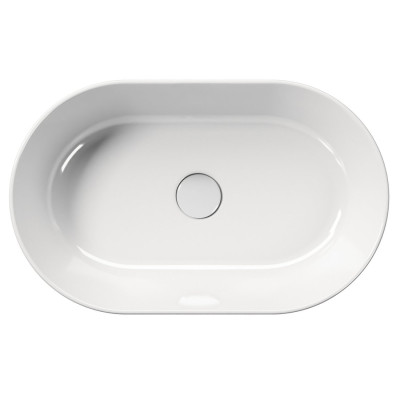 Lavoar oval pe blat 60 x 37 cm GSI Kube X ExtraGlaze