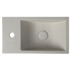 Lavoar ciment nisip dreptunghiular Sapho Crest 40 x 22 cm stanga Lavoar ciment nisip dreptunghiular Sapho Crest 40 x 22 cm stanga