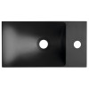 Lavoar mic negru marmura compozit 40 x 22 cm Sapho Agos Lavoar mic negru marmura compozit 40 x 22 cm Sapho Agos