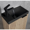 Lavoar mic negru marmura compozit 40 x 22 cm Sapho Agos Lavoar mic negru marmura compozit 40 x 22 cm Sapho Agos