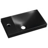 Lavoar mic negru marmura compozit 40 x 22 cm Sapho Agos Lavoar mic negru marmura compozit 40 x 22 cm Sapho Agos