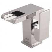 Baterie lavoar baie efect cascada si iluminare Marti Technoled cromata Baterie lavoar baie efect cascada si iluminare Marti Technoled cromata