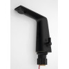 Baterie lavoar baie neagra cu senzor si mixer Sapho Creative