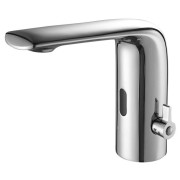 Baterie lavoar baie cu senzor si mixer Sapho Fluid cromata