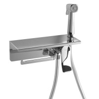 Baterie bideu cu dispersor multifunctionala Sapho cromata