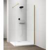 Cabina dus Walk-In profile aurii sticla clara 8 mm Polysan Esca