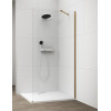 Cabina dus Walk-In profile aurii sticla clara 8 mm Polysan Esca