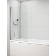 Paravan cada pliabil 90 x 150 cm profile cromate Polysan Rota