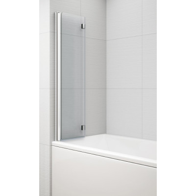 Paravan cada pliabil 90 x 150 cm profile cromate Polysan Rota